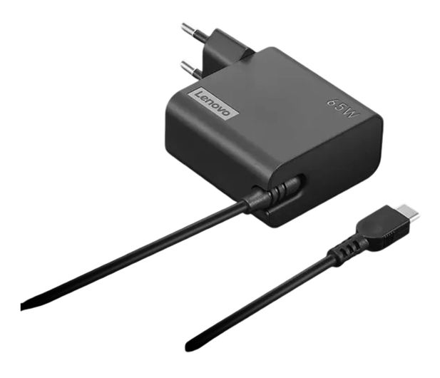 LENOVO 65W USB-C Wall Adapter-EU Pin GX21L58555 - 1426055 - zdjęcie
